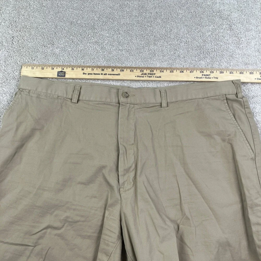 Polo Ralph Lauren Mens 44B Big Prospect Short Khaki Tan Cotton Chino 44 x 9.5
